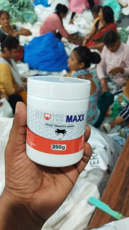 স্নেক ম্যাক্স অ-বিষাক্ত জৈব-পচনশীল পোষা প্রাণী-বান্ধব স্নেক রিপেলেন্ট পাউডার ২০০ গ্রাম (২টির প্যাক)